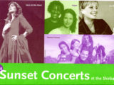 Programa de mà del concert de Maria del Mar Bonet a Sunset, EEUU, l'estiu del 2005